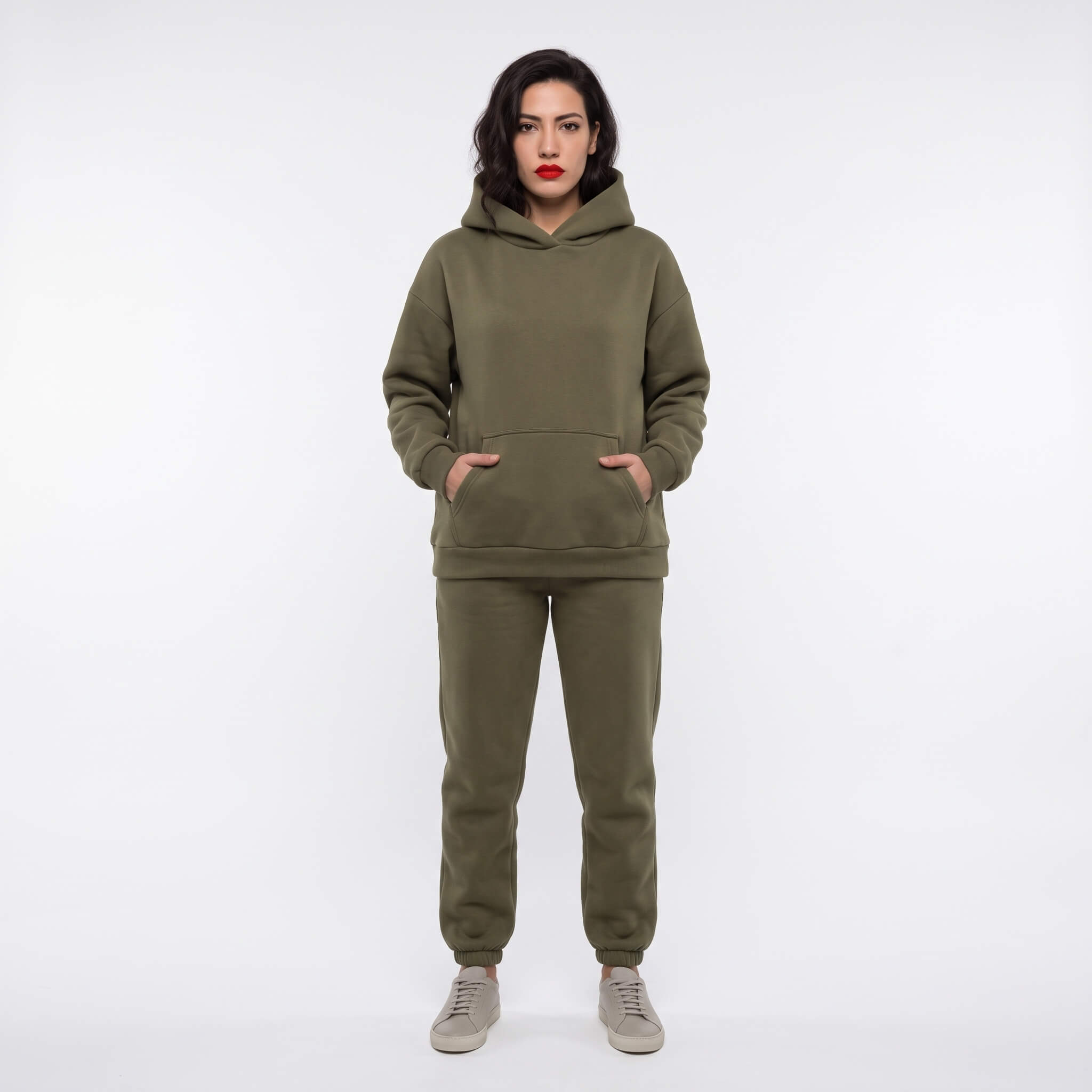 Women's 2-Piece Hoodie Jogger Sweatsuit Set - Image 27