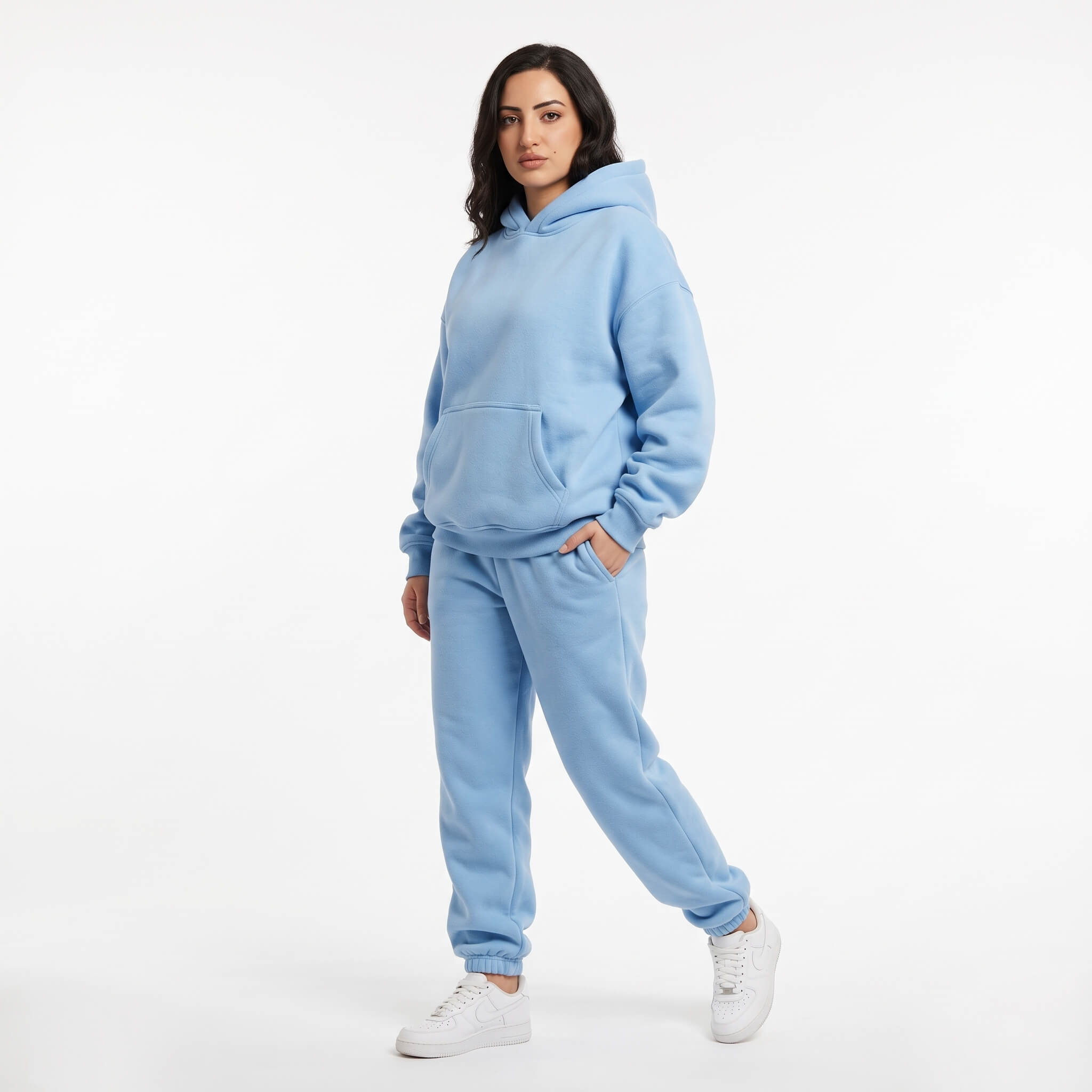 Women's 2-Piece Hoodie Jogger Sweatsuit Set - Image 19