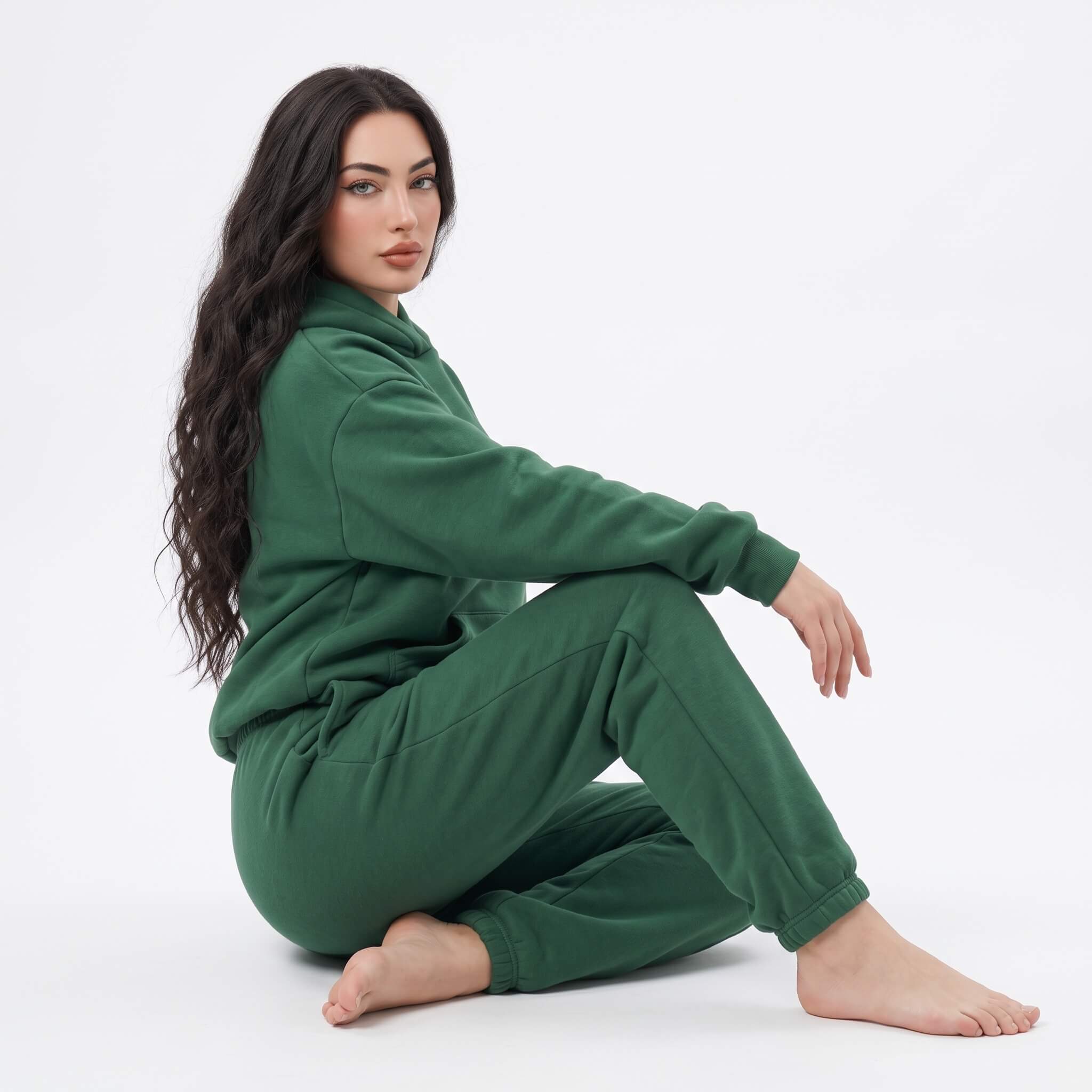 Women's 2-Piece Hoodie Jogger Sweatsuit Set - Image 20