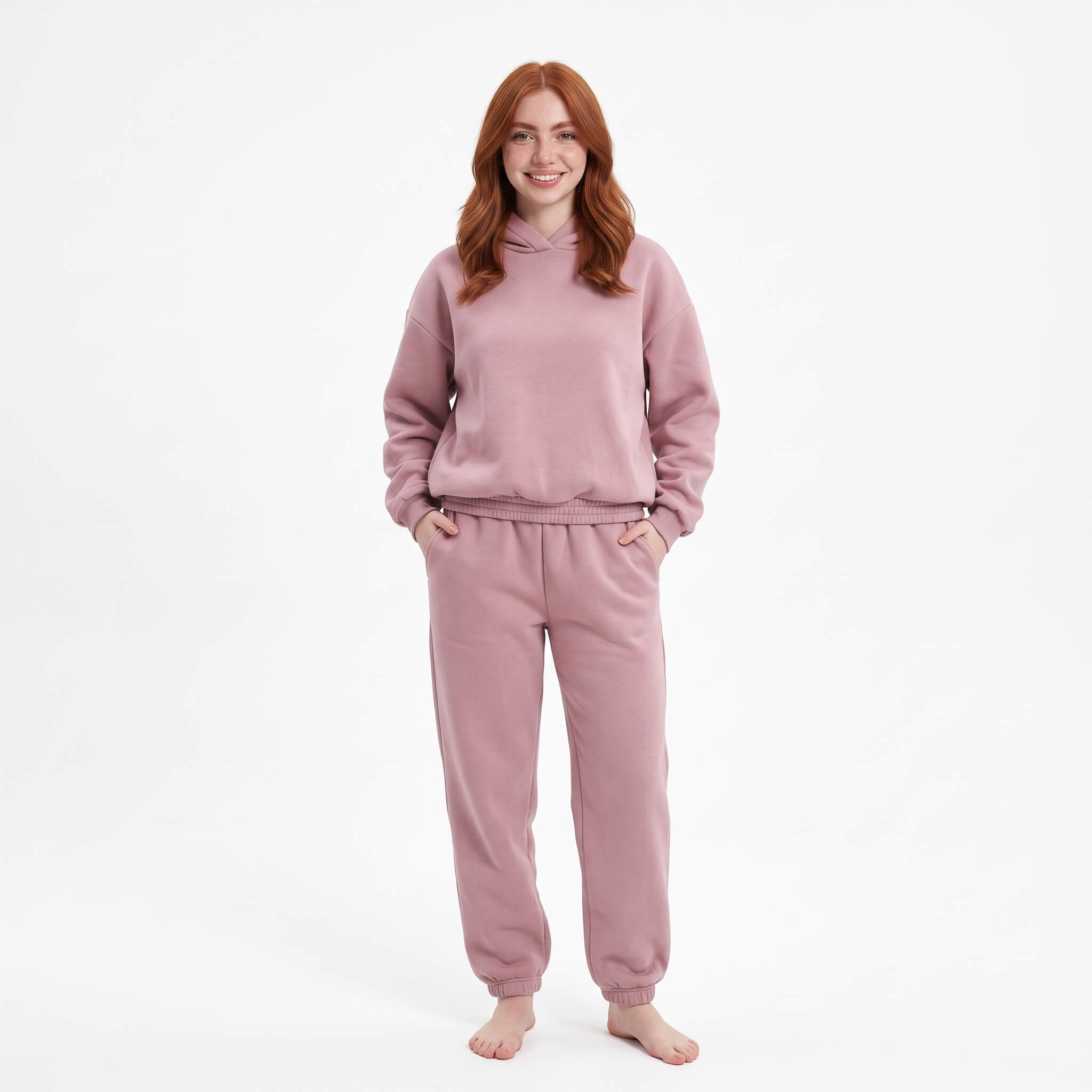 Women's 2-Piece Hoodie Jogger Sweatsuit Set - Image 12