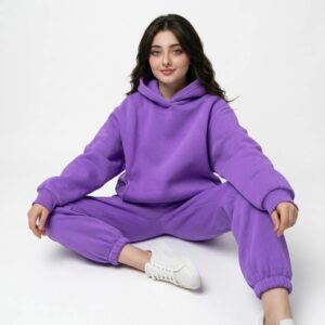 Women's 2-Piece Hoodie Jogger Sweatsuit Set