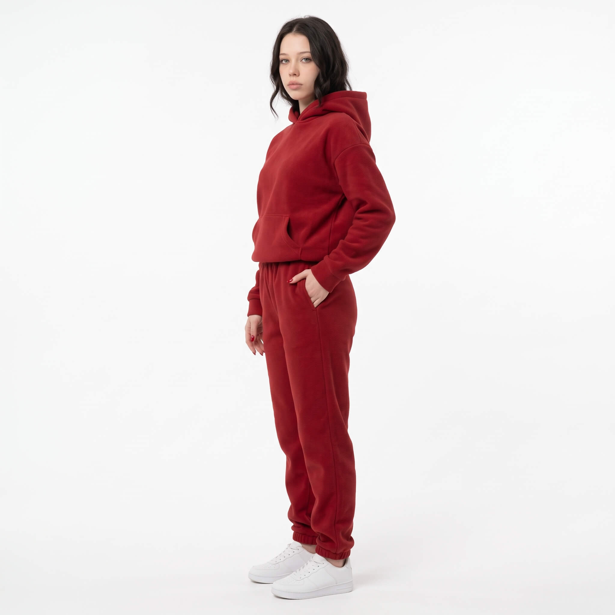 Women's 2-Piece Hoodie Jogger Sweatsuit Set - Image 9