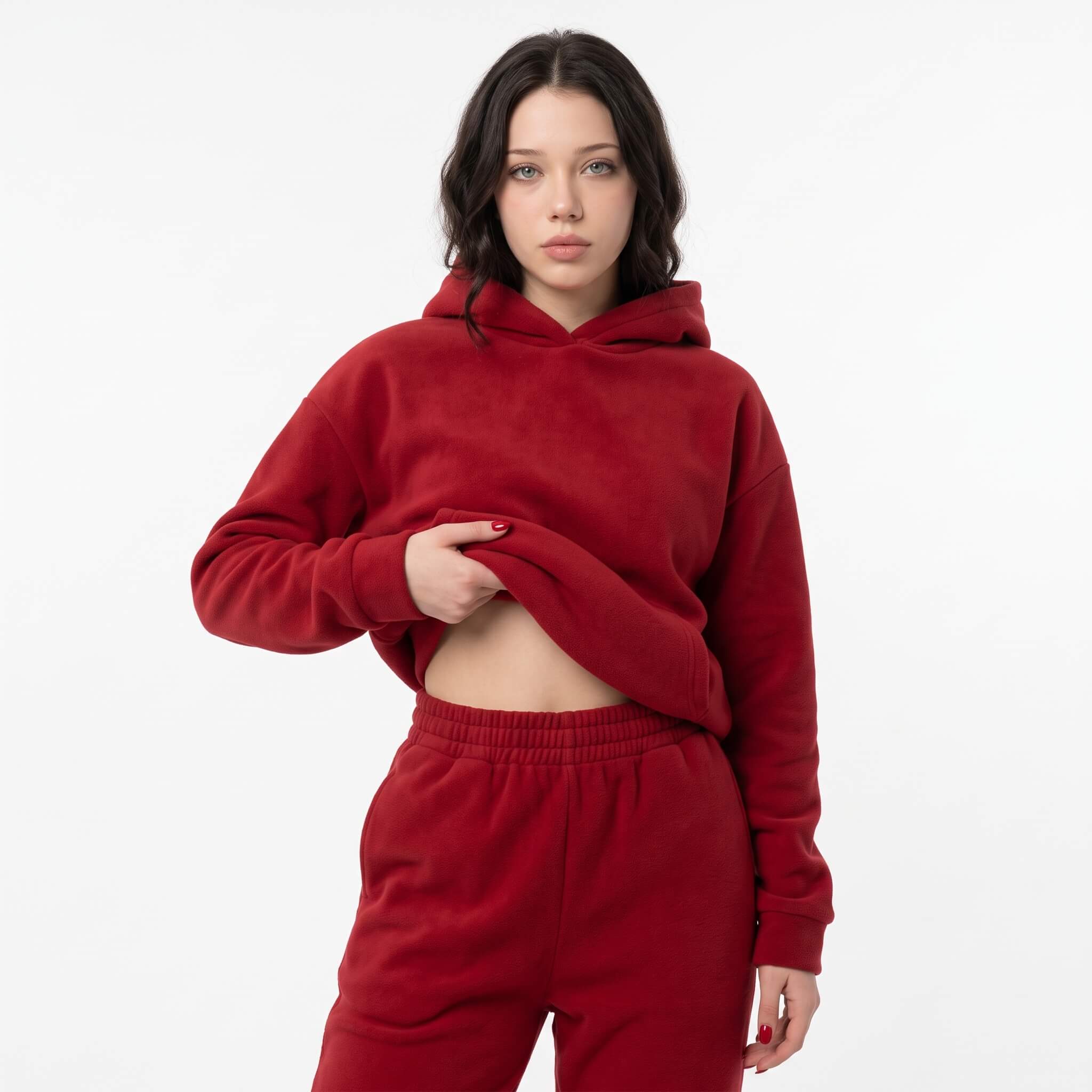 Women's 2-Piece Hoodie Jogger Sweatsuit Set - Image 8