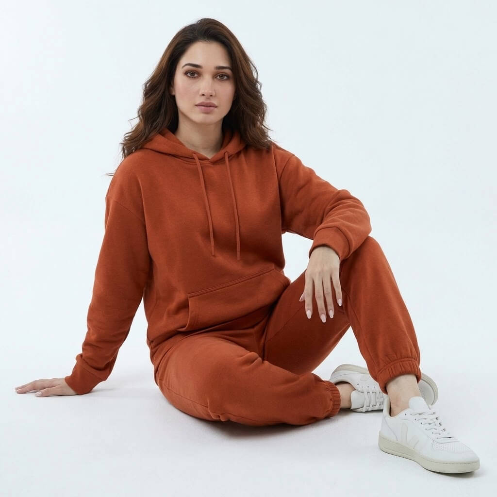Women's 2-Piece Hoodie Jogger Sweatsuit Set - Image 24