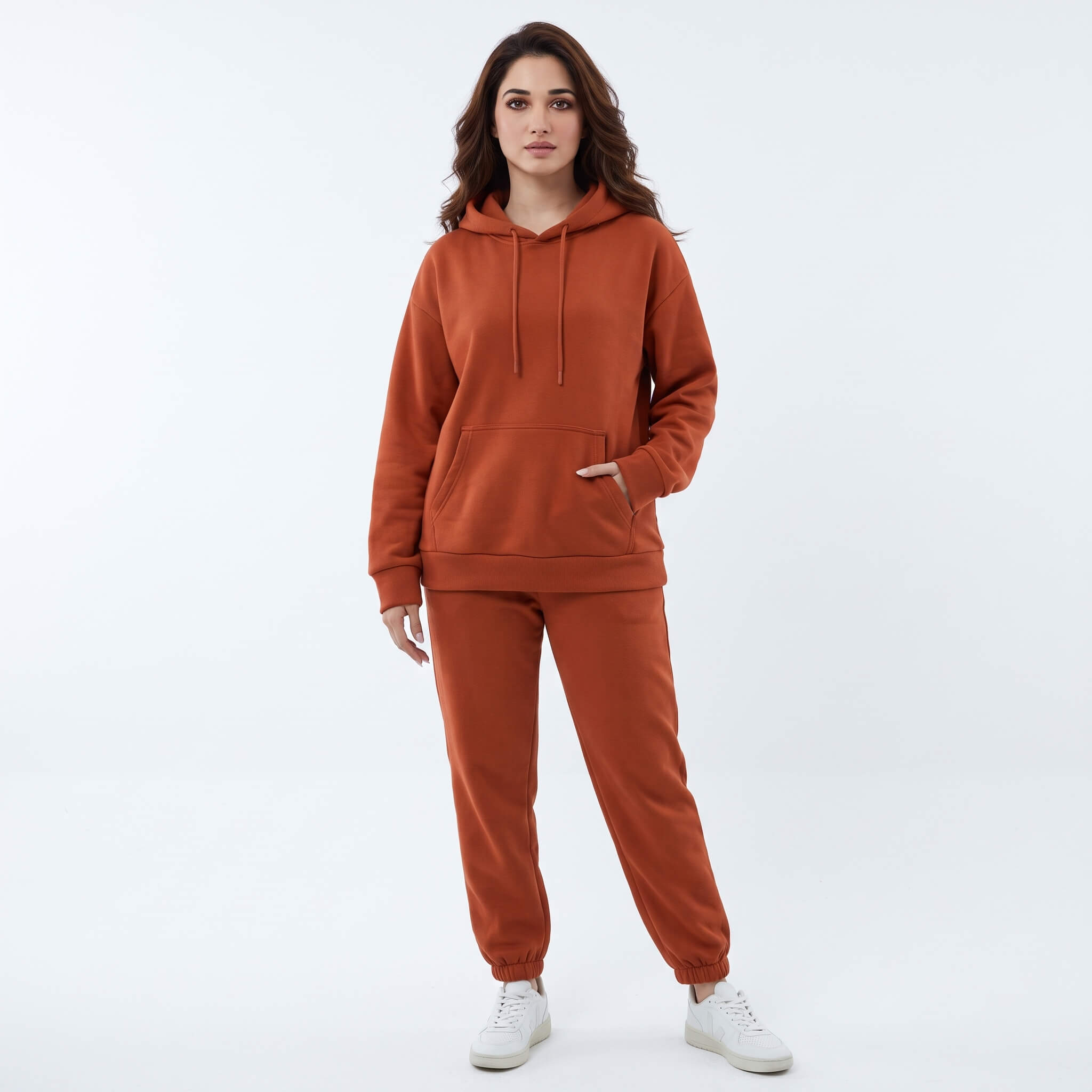 Women's 2-Piece Hoodie Jogger Sweatsuit Set - Image 25